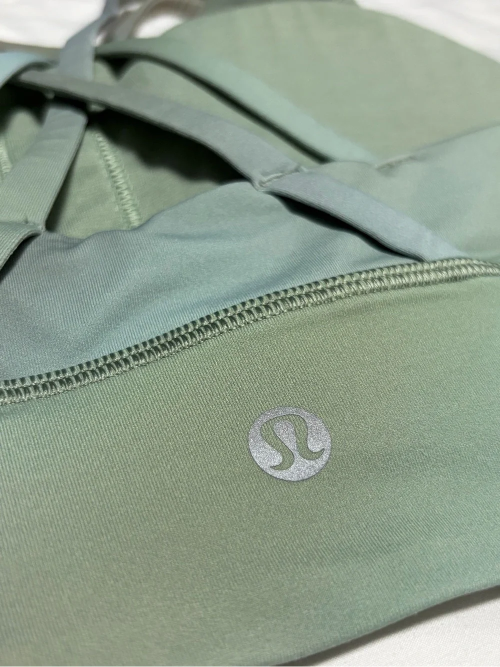 NWT Size 10 Lululemon Energy Longline Bra B–D Cups CDGM Chroma Drift Green Multi